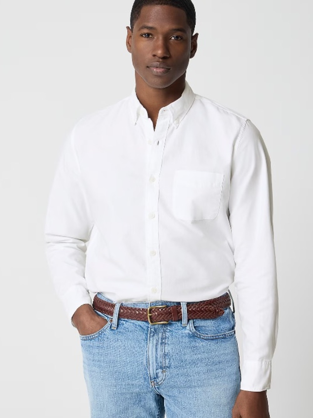 J crew white Slim-fit Everyday oxford shirt